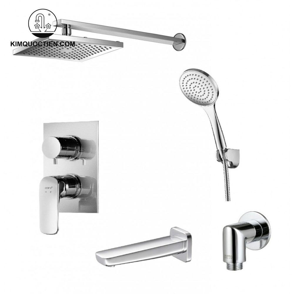 Tay sen COTTO nhiều chế độ phun, đáp ứng nhu cầu tắm hằng ngày