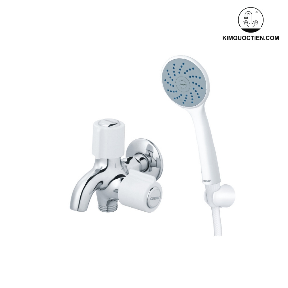 CAESAR S038CP được làm từ đồng thau mạ Chrome sáng bóng, chống gỉ sét hiệu quả