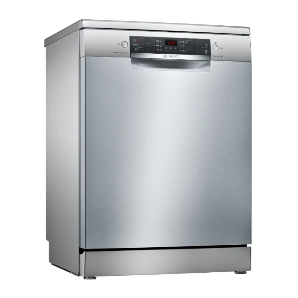 Máy rửa bát độc lập SMS46MI07E series 4 trang bị Tính năng VarioSpeed Plus cho phép rút ngắn tới 66% thời gian rửa mà vẫn duy trì hiệu quả làm sạch và sấy khô