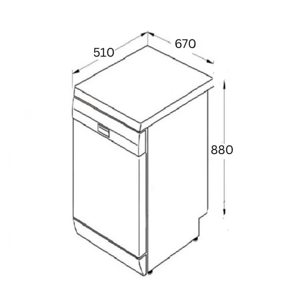 Máy rửa bát độc lập SPS46MI01E series 4
