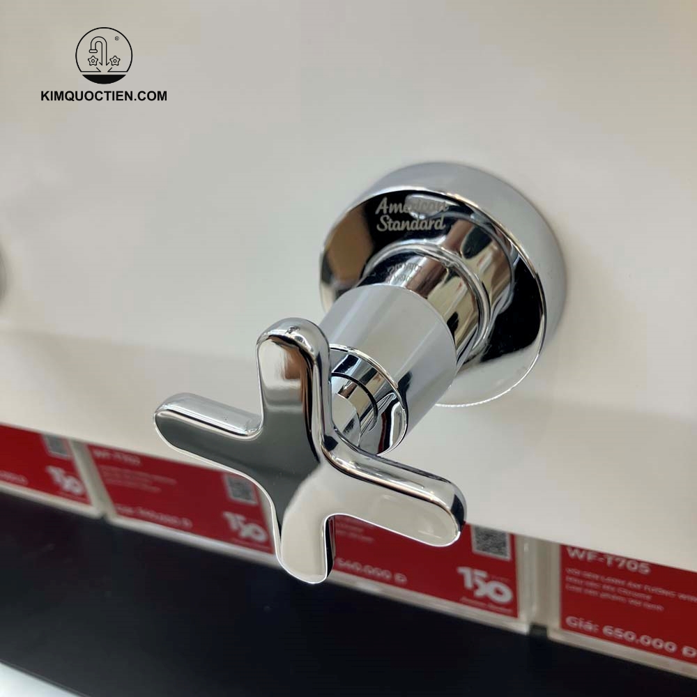 Sen tắm AMERICAN WF-T705 Winston sở hữu thiết kế âm tường sang trọng