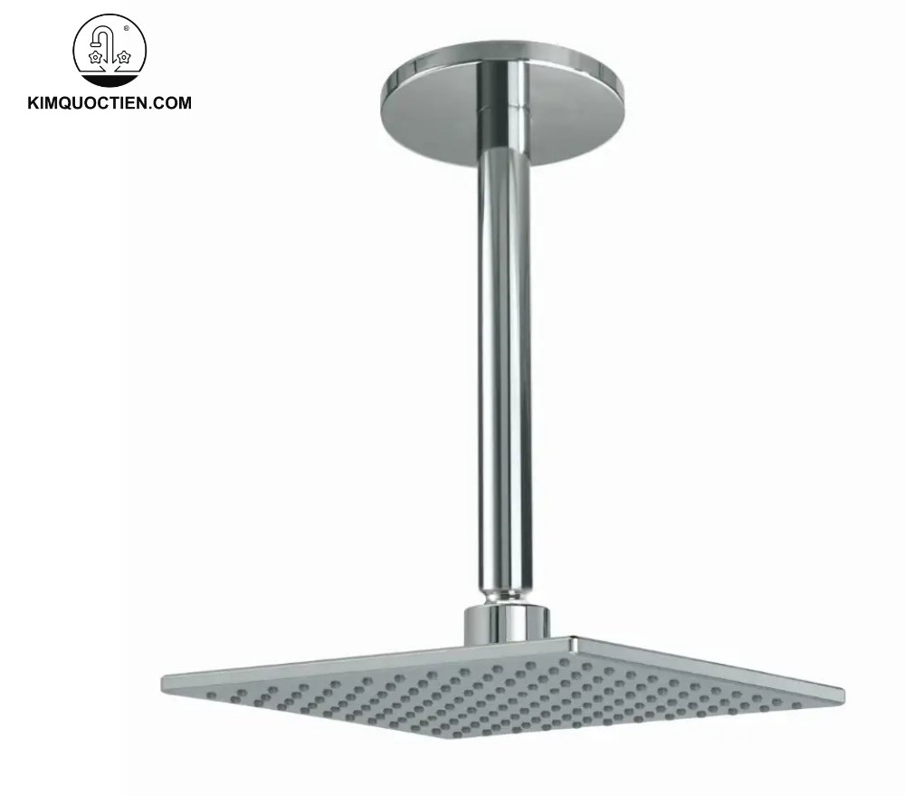 Bát sen gắn trần TOTO DB144-1CR tích hợp công nghệ Aerial Shower giúp tăng độ lan tỏa của nước