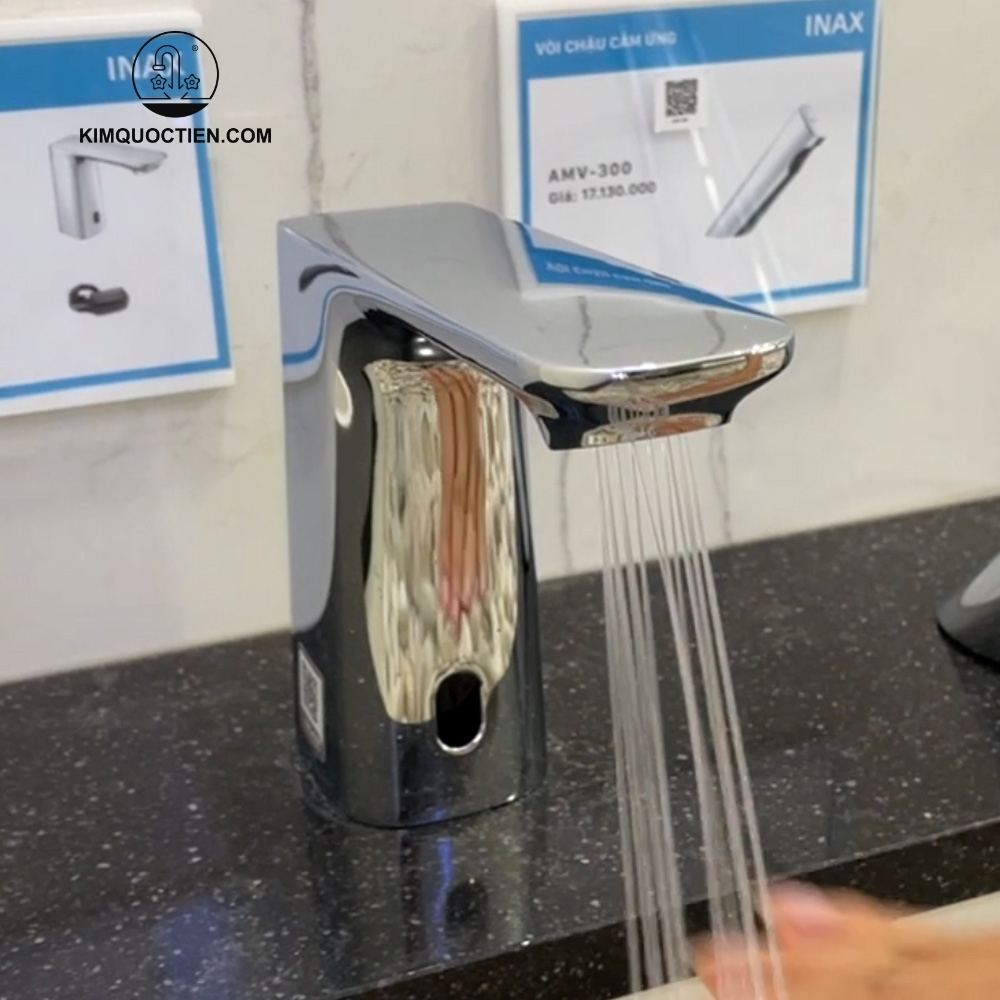 Vòi cảm ứng INAX AMV-91 lạnh tích hợp cảm biến hồng ngoại tự động