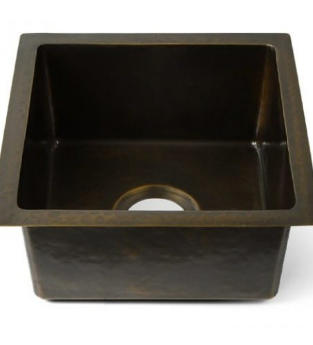 Chậu lavabo dương vành Kanly bằng đồng BCS157