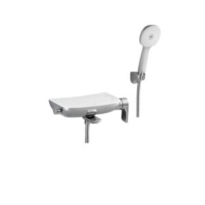 Sen tắm INAX BFV-613S nóng lạnh có thân sen làm bằng đồng, mạ Crom/Niken