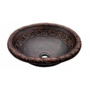 Chậu lavabo bằng đồng Kanly BS046