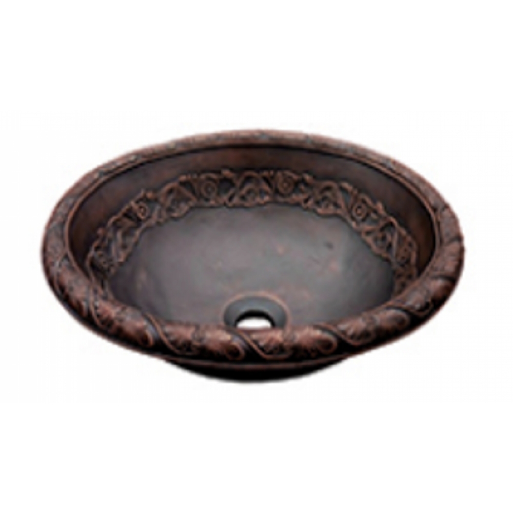 Chậu lavabo bằng đồng Kanly BS046