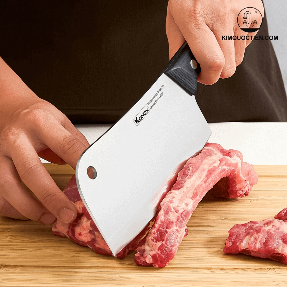 Dao chặt thép ĐứcKONOX Bront Cleaver 7″