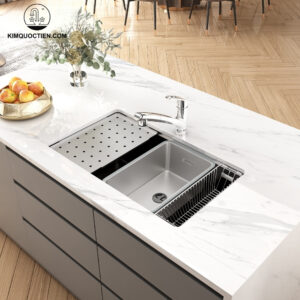 Chậu rửa bát chống xước KONOX Dekor 8044SU Workstation Sink