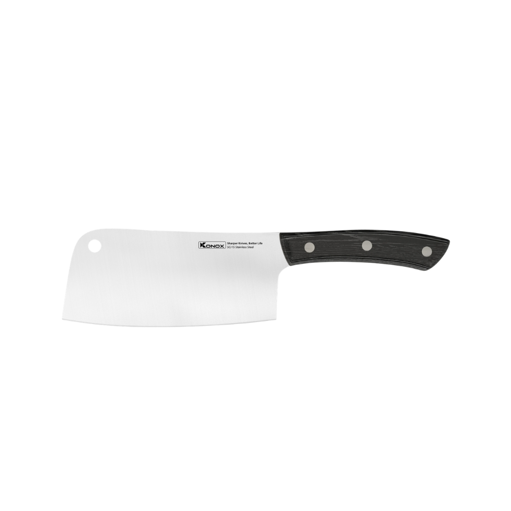 Dao chặt thép cacbon cao nguyên khối Flint 7.5″ Cleaver
