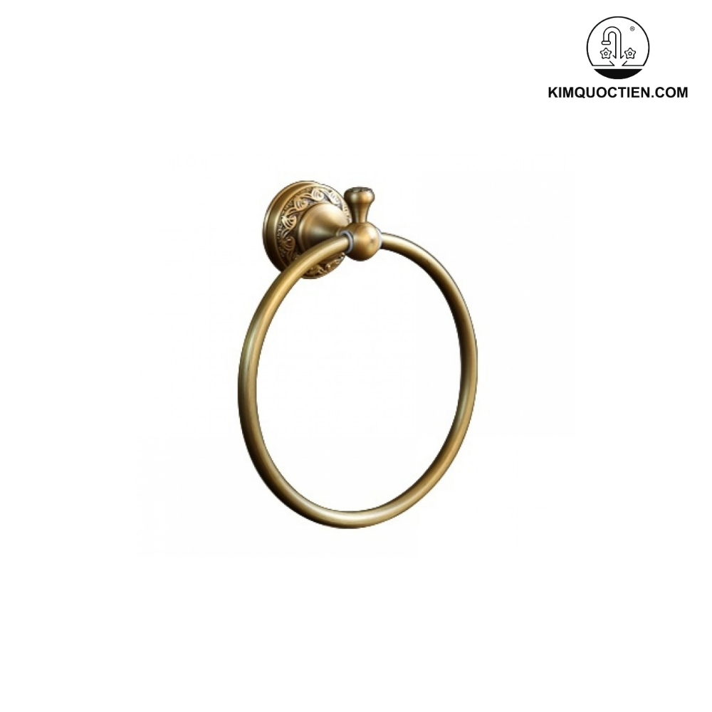 Vòng Treo Khăn Kanly GCH02 Bằng Đồng Cổ Điển