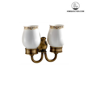 Giá Để Cốc Đôi Kanly GCH08 Bằng Đồng