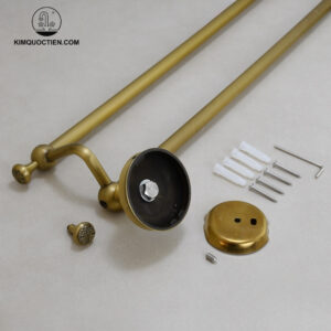 Thanh Treo Khăn Đôi Kanly GCH12 Bằng Đồng