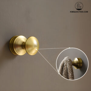 Móc Áo Kanly GCK01I Treo Tường Bằng Đồng Cổ Điển