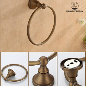 Vòng Treo Khăn Kanly GCK02 Bằng Đồng