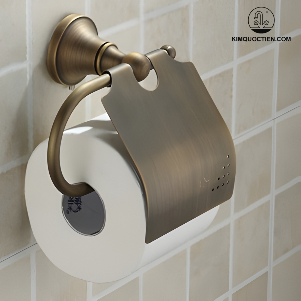 Móc Treo Giấy Kanly GCK03 Bằng Đồng Cổ Điển