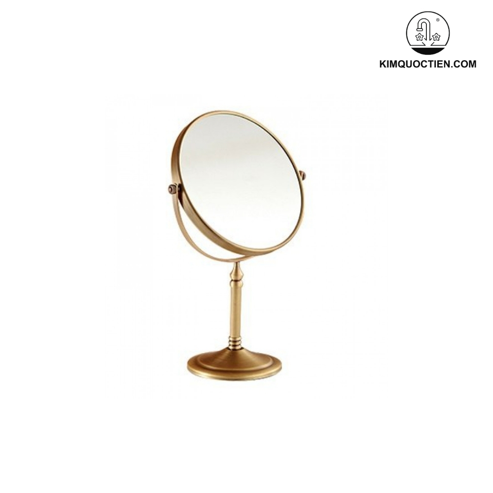 Gương Cạo Râu Kanly GCK19 Bằng Đồng Đặt Bàn Cổ Điển