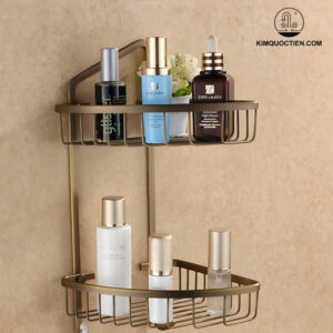 Kệ Góc 2 Tầng Kanly GCK27 Bằng Đồng