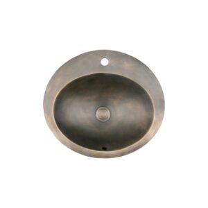 Chậu rửa mặt lavabo Kanly bằng đồng đúc GCL08