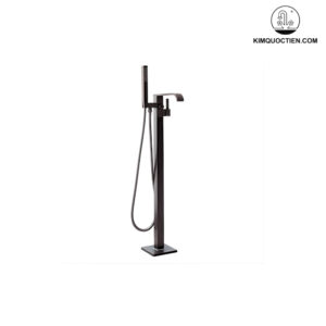 Vòi Sen Xả Bồn Tắm Kanly GCS07B Nóng Lạnh Đặt Sàn Cổ Điển Màu Đen
