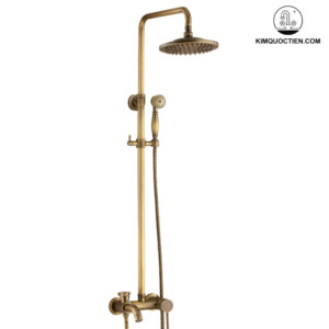 Vòi Sen Cây Kanly GCS18 Nóng Lạnh Cổ Điển Đồng Thau