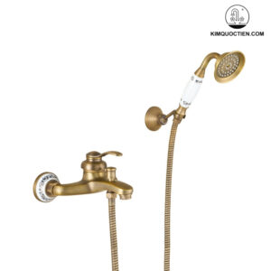 Vòi Sen Tắm Kanly GCS21 Nóng Lạnh Cổ Điển Gắn Tường