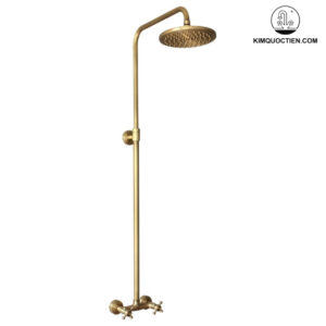 Vòi Sen Cây Kanly GCS30 Nóng Lạnh Cổ Điển Đồng Thau