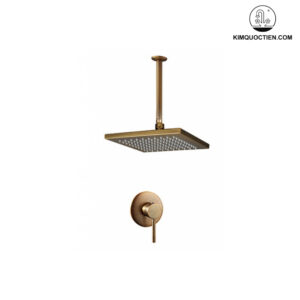 Vòi Sen Kanly GCS74 Nóng Lạnh Âm Tường Đồng Thau Cổ Điển