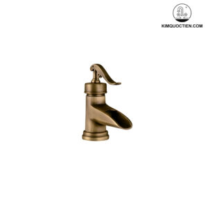 Vòi Lavabo Kanly GCV04 Nóng Lạnh Bằng Đồng Cổ Điển