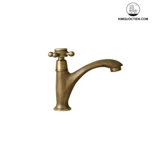Vòi Lavabo Kanly GCV109 Lạnh Bằng Đồng Giả Cổ
