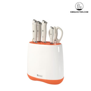 Bộ dao làm bếp 5 món cao cấp Konox Haper Orange