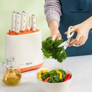 Bộ dao làm bếp 5 món cao cấp Konox Haper Orange