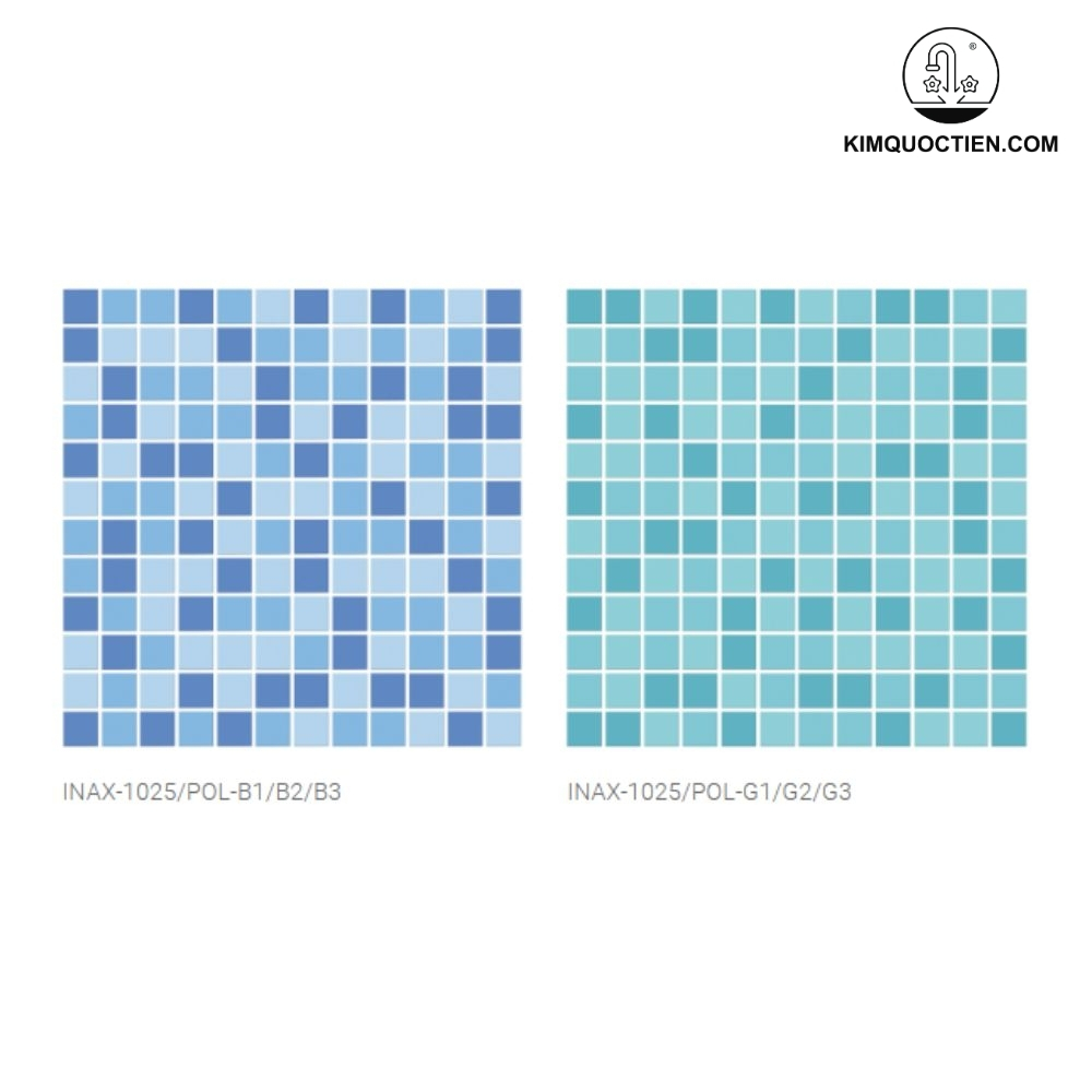Gạch hồ bơi INAX INAX-1025/POL-B1,B2,B3