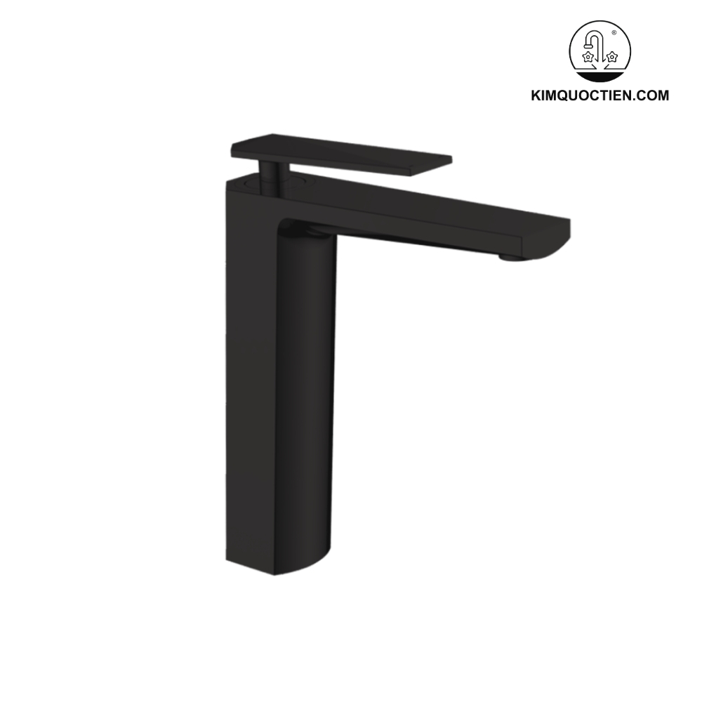 Vòi lavabo nóng lạnh Luxta L1221B Black