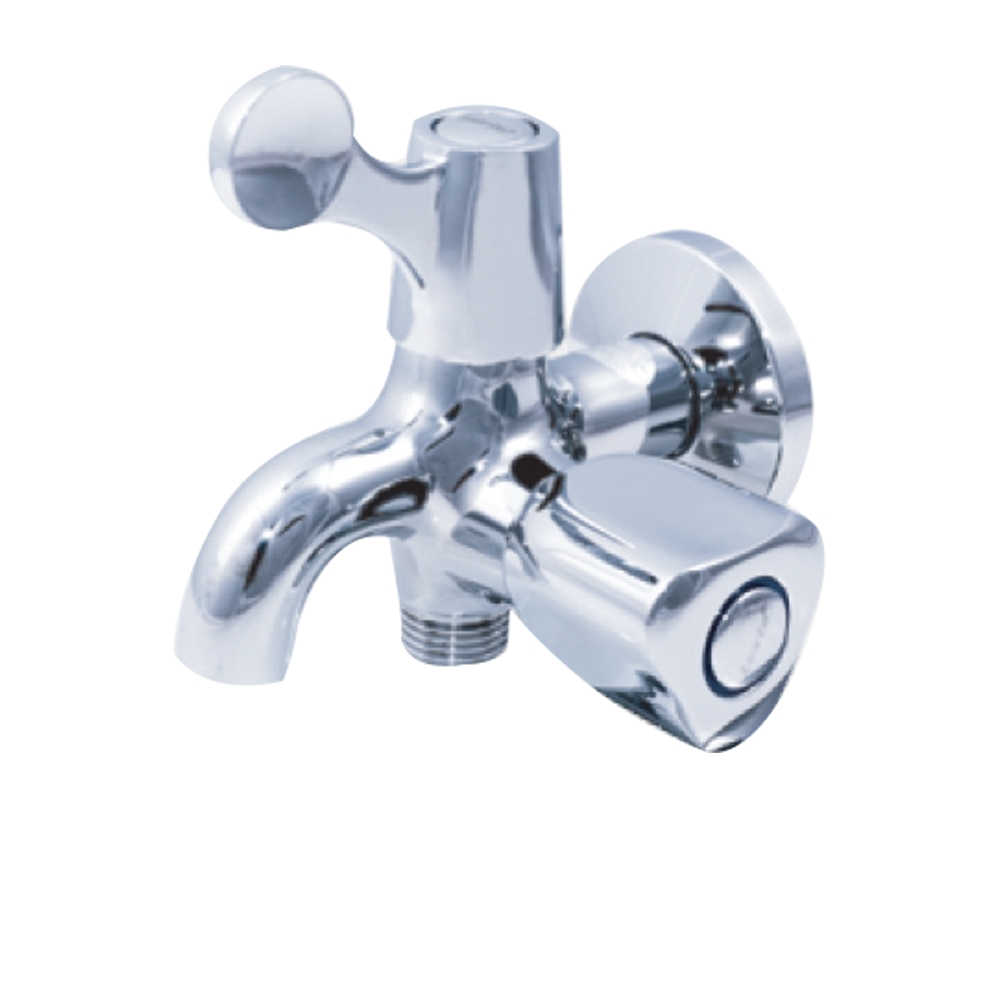 Vòi sen lạnh Luxta L2105 có lớp phủ chrome–niken hỗ trợ giảm hiện tượng oxy hóa