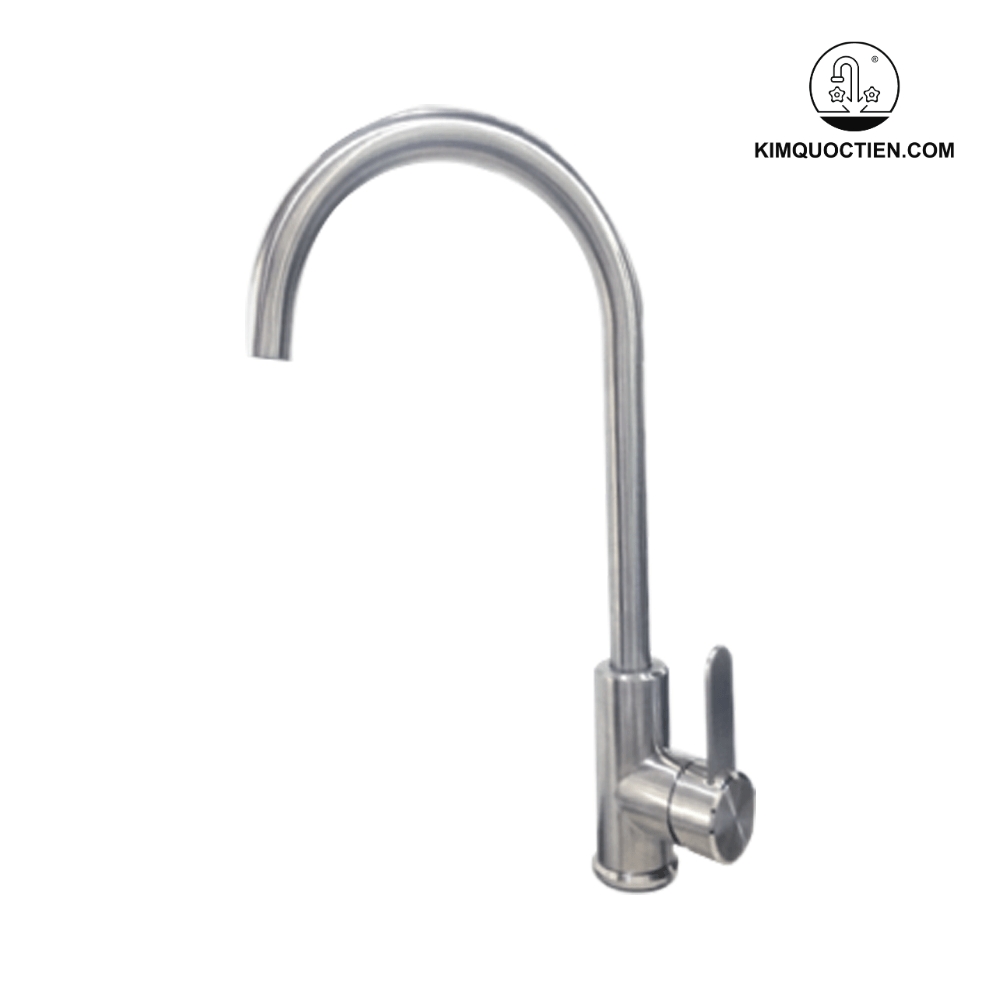 Vòi rửa chén nóng lạnh Luxta L3219S Bóng