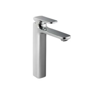 Vòi lavabo INAX LFV-632SH nóng lạnh thân cao sở hữu thân đồng nguyên khối giúp vệ sinh dễ dàng