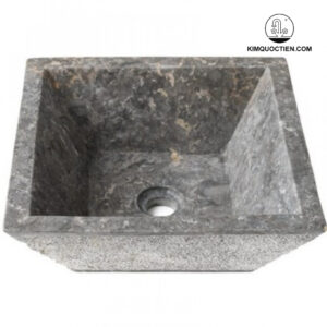 Chậu Rửa Mặt Lavabo Kanly MAR054I Đặt Bàn Đá Marble 400x160 mm