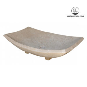 Chậu Rửa Mặt Lavabo Kanly MAR21I Đặt Bàn Đá Marble Tự Nhiên
