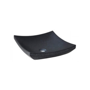 Chậu Rửa Mặt Lavabo Kanly MAR32V Đặt Bàn Đá Tự Nhiên 400x120 mm Màu Đen