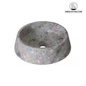 Chậu Rửa Mặt Lavabo Kanly MAR41V Đặt Bàn Đá Tự Nhiên 400x120 mm