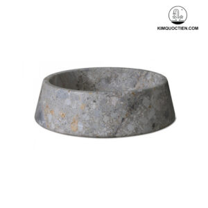 Chậu Rửa Mặt Lavabo Kanly MAR41V Đặt Bàn Đá Tự Nhiên 400x120 mm