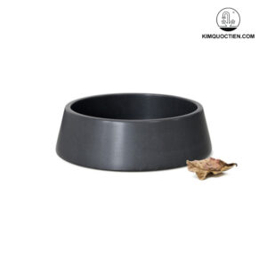 Chậu Rửa Mặt Lavabo Kanly MAR42V Đặt Bàn Đá Tự Nhiên Màu Đen 400x120 mm