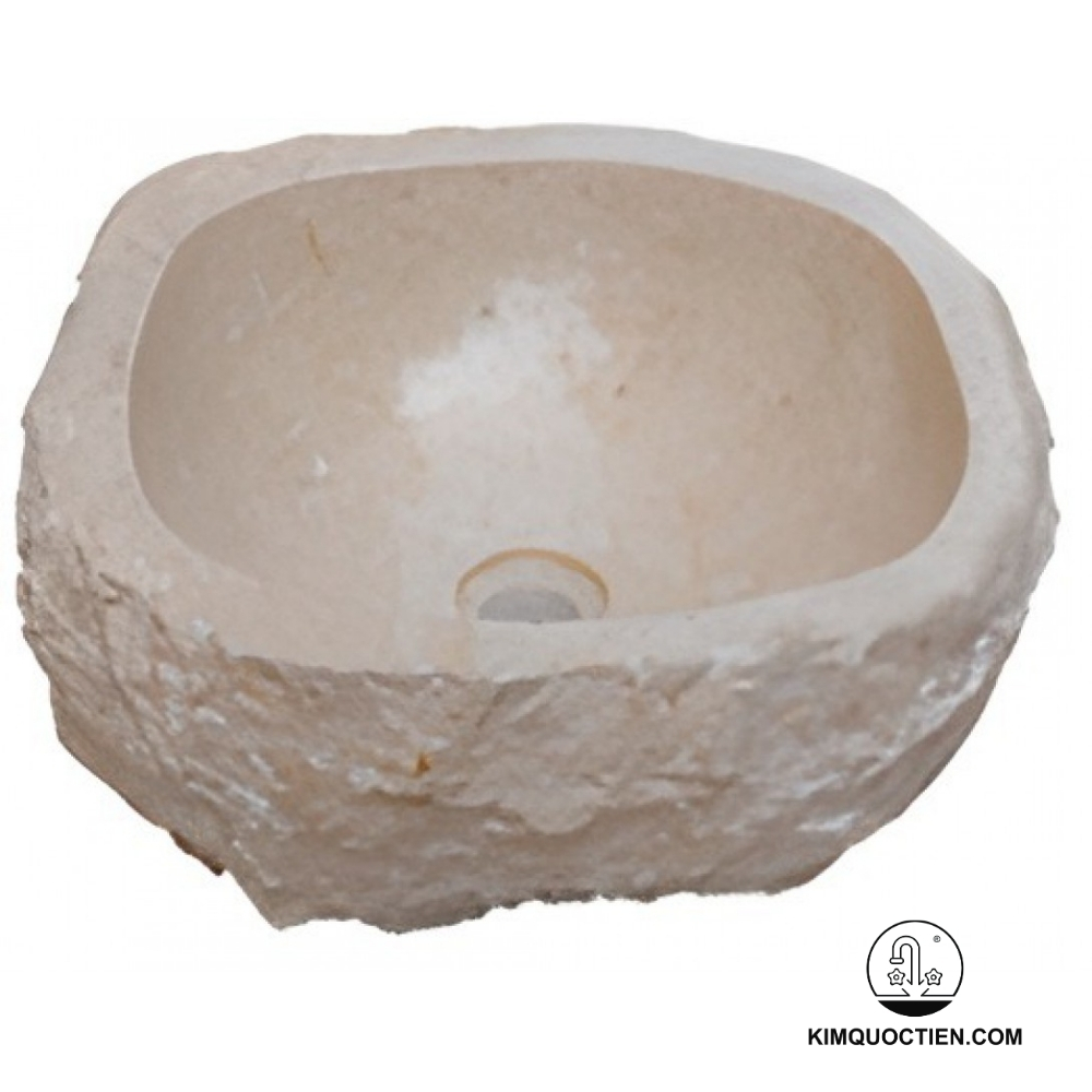 Chậu Rửa Mặt Lavabo Kanly MAR51I Đặt Bàn Đá Tự Nhiên