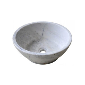 Chậu Rửa Mặt Lavabo Kanly MAR53V Đặt Bàn Đá Tự Nhiên 400x150 mm