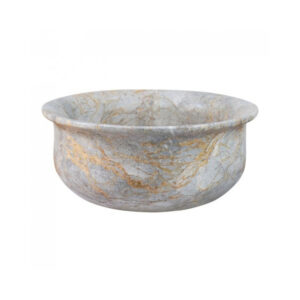 Chậu Rửa Mặt Lavabo Kanly MAR61V Đặt Bàn Đá Marble 300x130 mm