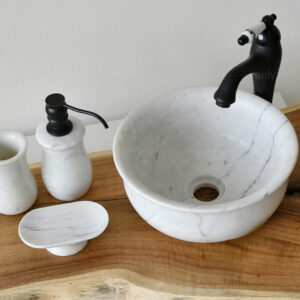 Chậu Rửa Mặt Lavabo Kanly MAR63V Đá Tự Nhiên