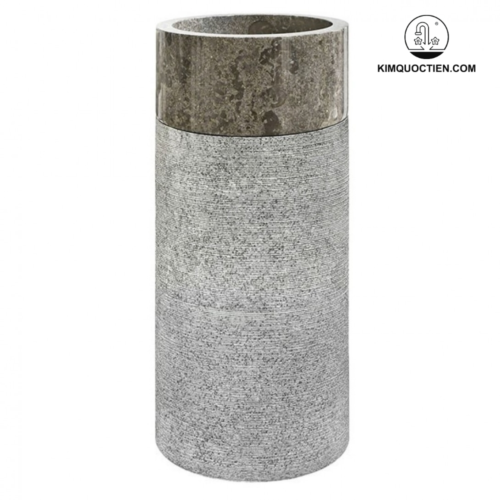 Chậu Rửa Mặt Lavabo Kanly MAR74CI Đặt Sàn Đá Tự Nhiên