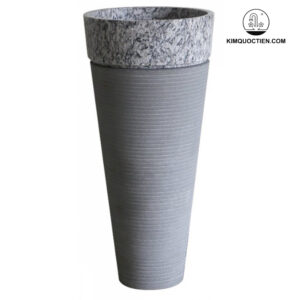 Chậu Rửa Mặt Lavabo Kanly MAR76 Đặt Sàn Đá Tự Nhiên