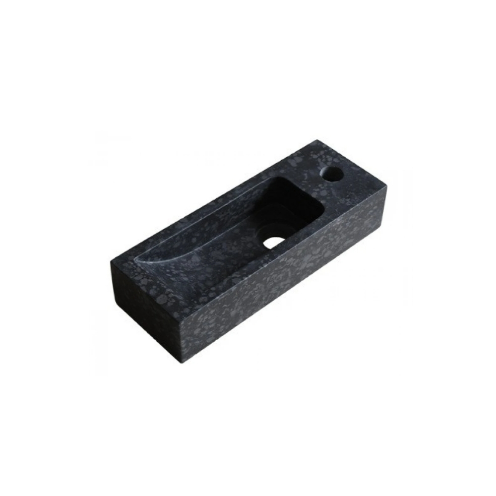 Chậu Rửa Mặt Lavabo Mini Kanly MN03 Đặt Bàn Đá/Treo Tường Tự Nhiên